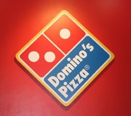 Создание корпоративного сайта Domino's Pizza - фирменный цвета
